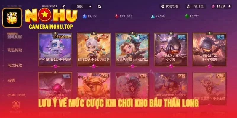 Quản lý cược Kho báu thần long với quy tắc 2% vốn